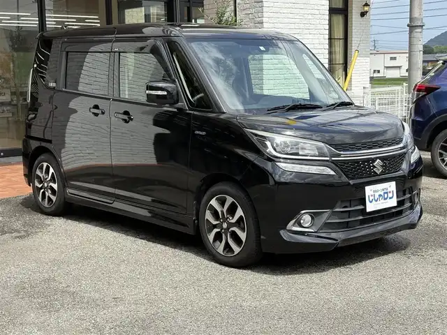 スズキ ソリオ バンディット HV MV 高知県 2016(平28)年 7.4万km スーパーブラックパール (株)IDOMが運営する【じしゃロン高知店】の自社ローン専用車両になります。こちらは現金またはオートローンご利用時の価格です。自社ローンご希望の方は別途その旨お申付け下さい