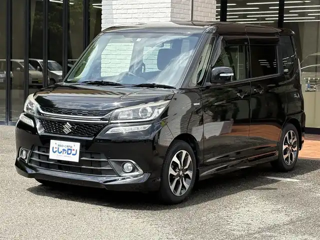 スズキ ソリオ バンディット HV MV 高知県 2016(平28)年 7.4万km スーパーブラックパール (株)IDOMが運営する【じしゃロン高知店】の自社ローン専用車両になります。こちらは現金またはオートローンご利用時の価格です。自社ローンご希望の方は別途その旨お申付け下さい