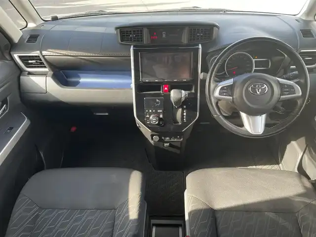 トヨタ ルーミー カスタムG－T 和歌山県 2017(平29)年 5万km ブラックマイカ/マゼンダベリーメタリック (株)IDOMが運営する【じしゃロン和歌山店】の自社ローン専用車両になります。こちらは現金またはオートローンご利用時の価格です。自社ローンご希望の方は別途その旨お申付け下さい/純正SDナビ/フルセグテレビ/BTオーディオ/CD/DVD再生機能/バックカメラ/両側パワースライドドア/前席シートヒーター/スマートアシスト/純正15インチAW/純正フロアマット/LEDヘッドライト/オートライト/スマートキープッシュスタート/スペアキー