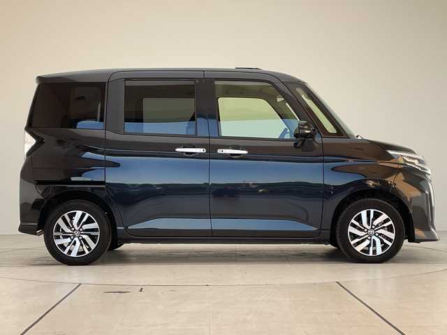 トヨタ ルーミー カスタムG 愛知県 2023(令5)年 1.9万km ブラックマイカメタリック SDナビ/全方位カメラ/両側パワースライドドア/レーダークルーズコントロール/シートヒーター/バックカメラ/コーナーセンサー/純正アルミホイール/LEDヘッドライト/ETC/衝突軽減システム/CD DVD/Bluetooth/ステアリングスイッチ/スマートキー/プッシュスタート