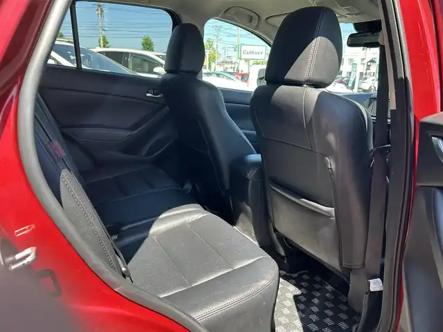 マツダ ＣＸ－５ XD Lパッケージ 愛媛県 2014(平26)年 8.2万km ジールレッドマイカ ディーラーOP純正ナビ/BT/AM・FM/CD/DVD/フルセグ/ETC/衝突軽減ブレーキ/コーナーセンサー/クルーズコントロール/前席シートヒーター/運転席パワーシート/本革シート/オートライト/HIDライト/ハロゲンフォグランプ/スマートキー/バックカメラ