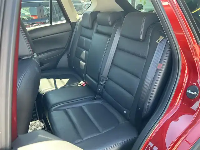 マツダ ＣＸ－５ XD Lパッケージ 愛媛県 2014(平26)年 8.2万km ジールレッドマイカ ディーラーOP純正ナビ/BT/AM・FM/CD/DVD/フルセグ/ETC/衝突軽減ブレーキ/コーナーセンサー/クルーズコントロール/前席シートヒーター/運転席パワーシート/本革シート/オートライト/HIDライト/ハロゲンフォグランプ/スマートキー/バックカメラ