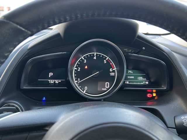 マツダ デミオ XD ツーリング Lパッケージ 徳島県 2017(平29)年 7.4万km マシーングレープレミアムM ターボ/純正SDナビ/（Bluetooth/ワンセグ/CD/DVD/AUX）/バックカメラ/シートヒーター（D+N席）/クルーズコントロール/パドルシフト/LEDヘッドライト/オートライト/ビルトインETC/純正AW/純正フロアマット/プッシュスタート/スマートキー/スペアキー