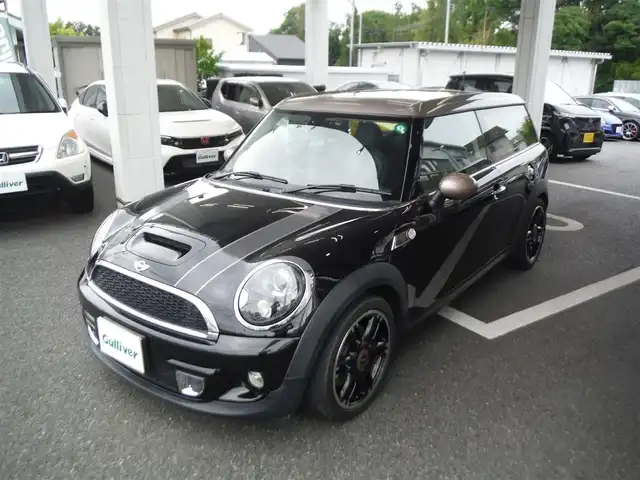ＭＩＮＩ ミニ クラブマン クーパー S 東京都 2013(平25)年 2.4万km 黒Ⅱ ボンドストリート/　ラウンジレザーシート/　前席シートヒーター/　ブラックアイオートライト/　レザー仕上げインテリア/　専用17インチAW/　アームレスト/レインセンサー/社外ナビ・TV・ETC/　バックカメラ/パドルシフト/プッシュエンジンスタート/キーレス×2個