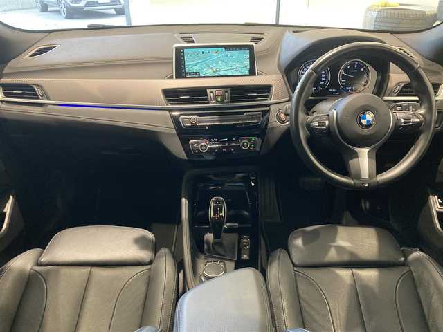 ＢＭＷ Ｘ２ xDrive 18d MスポーツX 熊本県 2019(平31)年 3.3万km サファイアブラックP ・スマートキー/・プッシュスタート/・インテリジェントセーフティ/・PDC自走起動/・パーキングアシスト/・クルーズコントロール(追従式)/・黒革シート/・前席パワーシート/・前席シートヒーター /・純正HDDナビ/　【Bluetooth・USB・AppleCarPlay】/・バックカメラ/・ETC/・ドライブレコーダー(前方録画)/・パワーバックドア/・LEDヘッドランプ/・LEDフォグランプ/・純正マット/・保証書/取説