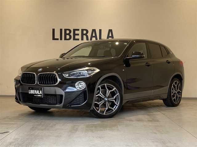 ＢＭＷ Ｘ２ xDrive 18d MスポーツX 熊本県 2019(平31)年 3.3万km サファイアブラックP ・スマートキー/・プッシュスタート/・インテリジェントセーフティ/・PDC自走起動/・パーキングアシスト/・クルーズコントロール(追従式)/・黒革シート/・前席パワーシート/・前席シートヒーター /・純正HDDナビ/　【Bluetooth・USB・AppleCarPlay】/・バックカメラ/・ETC/・ドライブレコーダー(前方録画)/・パワーバックドア/・LEDヘッドランプ/・LEDフォグランプ/・純正マット/・保証書/取説