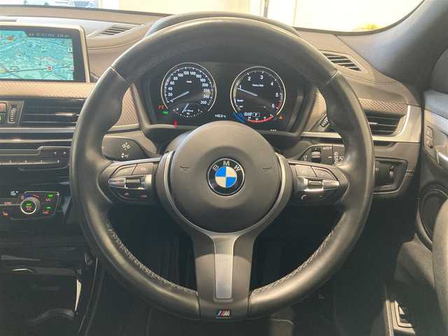 ＢＭＷ Ｘ２ xDrive 18d MスポーツX 熊本県 2019(平31)年 3.3万km サファイアブラックP ・スマートキー/・プッシュスタート/・インテリジェントセーフティ/・PDC自走起動/・パーキングアシスト/・クルーズコントロール(追従式)/・黒革シート/・前席パワーシート/・前席シートヒーター /・純正HDDナビ/　【Bluetooth・USB・AppleCarPlay】/・バックカメラ/・ETC/・ドライブレコーダー(前方録画)/・パワーバックドア/・LEDヘッドランプ/・LEDフォグランプ/・純正マット/・保証書/取説