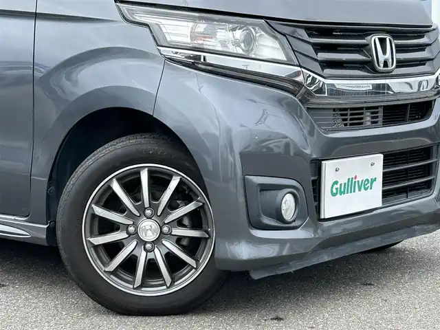 ホンダ Ｎ ＷＧＮ カスタム G Aパッケージ 佐賀県 2015(平27)年 5.2万km ポリッシュドメタルメタリック ワンオーナー/クルーズコントロール/シティブレーキアクティブシステム(CTBA)/純正メモリナビ/ワンセグTV　CD　DVD　SD　BT/バックカメラ/ETC/ハーフレザーシート/革巻きステアリング/ステアリングリモコン/純正14インチアルミホイール/純正キセノンヘッドライト/フォグライト/ウィンカーミラー/ドアバイザ―/プッシュスタート/スマートキー/スペアキー１本/保証書/取扱説明書