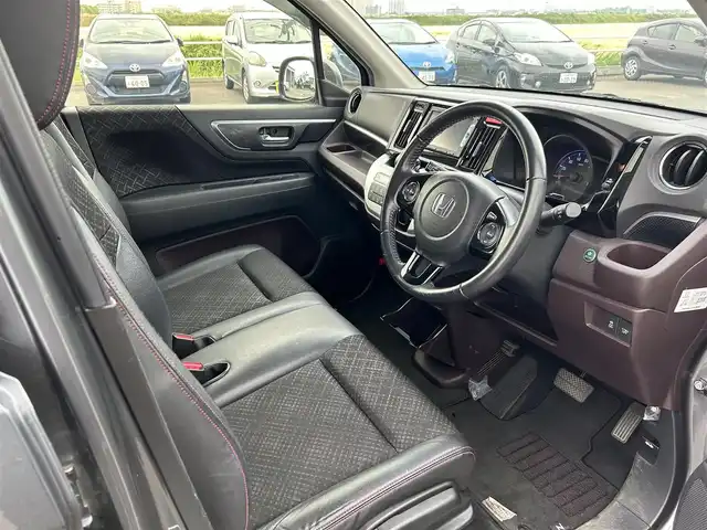 ホンダ Ｎ ＷＧＮ カスタム G Aパッケージ 佐賀県 2015(平27)年 5.2万km ポリッシュドメタルメタリック ワンオーナー/クルーズコントロール/シティブレーキアクティブシステム(CTBA)/純正メモリナビ/・ワンセグTV　CD　DVD　SD　BT/バックカメラ/ETC/ハーフレザーシート/革巻きステアリング/ステアリングリモコン/キセノンヘッドライト/プッシュスタート/スマートキー/フォグライト/ウィンカーミラー/純正14インチアルミ/純正ドアバイザ―/新車保証書/取扱説明書/スペアキー１本