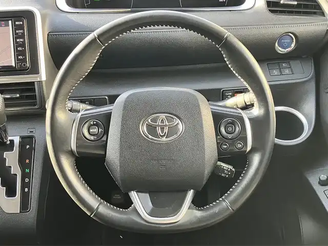 トヨタ シエンタ ハイブリッド G セーフティエディションⅡ 静岡県 2021(令3)年 5.4万km グレイッシュブルー エンジンスタートボタン/パワーステアリング/パワーウィンドウ/アイドリングストップ/オートエアコン/スマートキー/スペアキー1本/クルーズコントロール/USB入力端子/ETC/バックカメラ/純正ナビ（CD/DVD/BT/フルセグ）/ドライブレコーダー前後/ウォークスルー/純正フロアマット/布シート/両側パワースライドドア/社外アルミホイール/ABS/横滑り防止装置/コーナーセンサー前後/レーンキープアシスト/オートライト/オートマチックハイビーム/LEDヘッドライト/Wエアバッグ/衝突軽減システム/タンブルシート