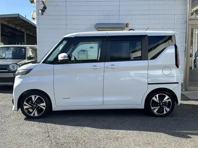 日産 ルークス HWS Gターボ プロパイロットED 滋賀県 2020(令2)年 9.3万km ホワイトパール (株)IDOMが運営する【じしゃロン草津店】の自社ローン対象車両になります。こちらは現金ご利用時の価格です。/自社ローンご希望の方は別途その旨お申付け下さい。