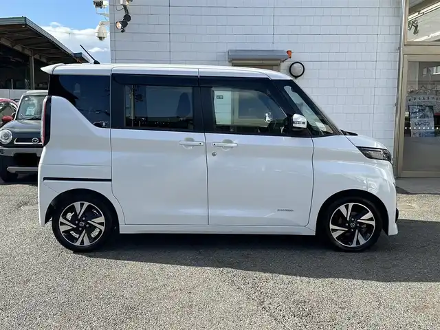 日産 ルークス HWS Gターボ プロパイロットED 滋賀県 2020(令2)年 9.3万km ホワイトパール (株)IDOMが運営する【じしゃロン草津店】の自社ローン対象車両になります。こちらは現金ご利用時の価格です。/自社ローンご希望の方は別途その旨お申付け下さい。