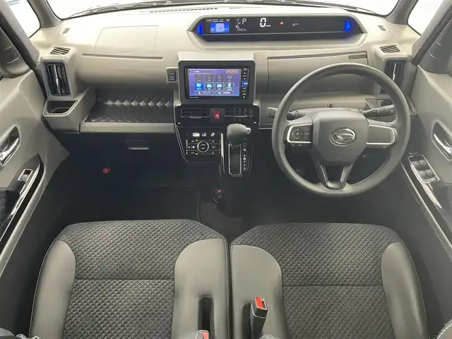 ダイハツ タント カスタム X セレクション 滋賀県 2020(令2)年 6.9万km ブラックマイカメタリック 純正ナビ/CD.DVD.Bluetooth.フルセグ/バックカメラ/スマートアシスト/・衝突軽減ブレーキ/・コーナーセンサー/・車線逸脱警報機能/・車線逸脱抑制制御機能/・ブレーキ制御付誤発進抑制機能/・先行車発進お知らせ機能/・アダプティブドライビングビーム/・進入禁止標識認識機能/両側パワースライドドア/ハーフレザーシート/前方ドライブレコーダー/ステアリングスイッチ/LEDヘッドライト/オートライト/スマートキー/スペアキー