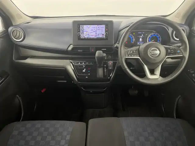 日産 デイズ HWS X プロパイロットED 福岡県 2021(令3)年 5.8万km ブラック 純正ナビ／フルセグＴＶ　/アラウンドビューモニター　/前方ドライブレコーダー　/プロパイロット　/コーナーセンサー　/エマージェンシーブレーキ　/レーンキープ　/先行車発進お知らせ　/道路標識表示　/純正１４インチＡＷ