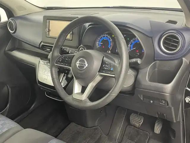 日産 デイズ HWS X プロパイロットED 福岡県 2021(令3)年 5.8万km ブラック 純正ナビ／フルセグＴＶ　/アラウンドビューモニター　/前方ドライブレコーダー　/プロパイロット　/コーナーセンサー　/エマージェンシーブレーキ　/レーンキープ　/先行車発進お知らせ　/道路標識表示　/純正１４インチＡＷ