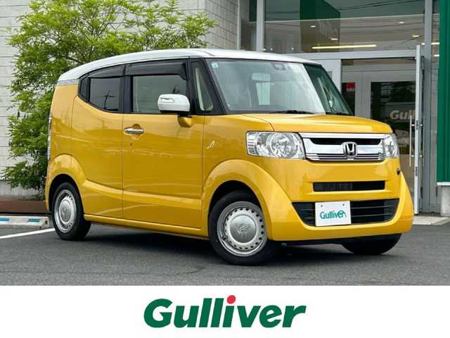 ホンダ Ｎ ＢＯＸ スラッシュ G Lインテリアカラーパッケージ 岡山県 2017(平29)年 3.7万km プレミアムイエローパールⅡ 純正ナビ（VXM-184VFI）　/（ワンセグＴＶ　ＣＤ　ＤＶＤ　Ｂｌｕｅｔｏｏｔｈ）　/バックカメラ　/ＥＴＣ　/スマートキー　/プッシュスタート/ＵＳＢ端子　/ドライブレコーダー前方　/レザーシート　/シティブレーキ　/オートエアコン　/ドアバイザー/キセノンヘッドライト/オートライト/純正フロアマット/保証書/記録簿