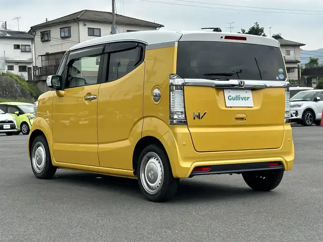 ホンダ Ｎ ＢＯＸ スラッシュ G Lインテリアカラーパッケージ 岡山県 2017(平29)年 3.7万km プレミアムイエローパールⅡ 純正ナビ（VXM-184VFI）　/（ワンセグＴＶ　ＣＤ　ＤＶＤ　Ｂｌｕｅｔｏｏｔｈ）　/バックカメラ　/ＥＴＣ　/スマートキー　/プッシュスタート/ＵＳＢ端子　/ドライブレコーダー前方　/レザーシート　/シティブレーキ　/オートエアコン　/ドアバイザー/キセノンヘッドライト/オートライト/純正フロアマット/保証書/記録簿