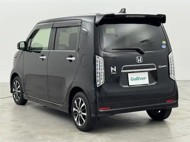 ホンダ Ｎ ＷＧＮ カスタム L ホンダセンシング 福岡県 2021(令3)年 2.1万km クリスタルブラックパール 純正ナビ／フルセグＴＶ　/ビルトインＥＴＣ/バックカメラ　/衝突被害軽減システム　/クルーズコントロール　/レーンキープ　/コーナーセンサー　/横滑り防止装置　/オートライト　/シートヒーター　/純正１４インチＡＷ