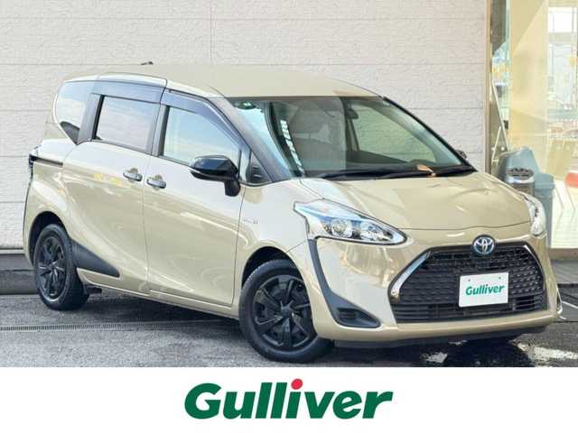 トヨタ シエンタ ハイブリッド G グランパー 兵庫県 2019(令1)年 7.5万km ベージュ 純正ナビ（NSZT-W68T)/(CD/BT/SD)/フルセグTV/ETC/バックカメラ/両側パワースライドドア/衝突軽減ブレーキ/クルーズコントロール/前方ドライブレコーダー/オートハイビーム/ヘッドライトレベライザー/ステアリングリモコン/電動格納ミラー/オートリトラミラー/ドアバイザー/社外フロアマット
