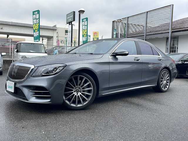 メルセデス・ベンツ Ｓ４００ｄ スポーツリミテッド 奈良県 2019(令1)年 1.6万km セレナイトグレー エクスクルーシブパッケージ /黒革シート /シートベンチレーション /リラクゼーションシート /サンルーフ /ブルメスターサウンド /全方位カメラ /フルセグTV /BSM /レーンキープアシスト /パドルシフト