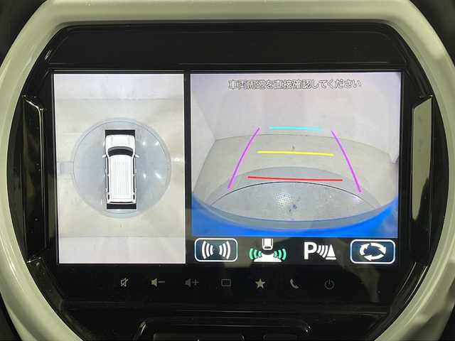 スズキ ハスラー HYBRID X 広島県 2020(令2)年 4.6万km ブリスクブルーメタリック/ホワイト2トーンルーフ 純正9型ナビ（AppleCarPlay/AndroidAuto）/全方位モニター/シートヒーター/デュアルカメラブレーキサポート/車線逸脱警報/ハイビームアシスト/リヤパーキングソナー/誤発進抑制機能/LEDヘッドランプ/純正15インチAW/ETC2.0/USB入力端子