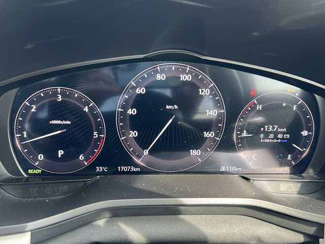 マツダ ＣＸ－６０ 鹿児島県 2023(令5)年 1.8万km ロジウムホワイトプレミアムメタリック クルーズコントロール/電動リアゲート（トランク）/ETC/オートライト/プッシュスタートボタン/フルセグ/純正ナビ/Bluetooth/パワーウィンドウ/レーンアシスト/パーキングアシスト/全方位バックカメラ