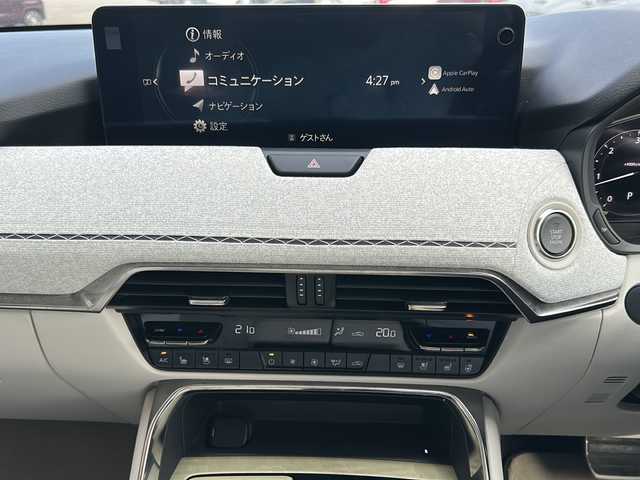 マツダ ＣＸ－６０ 鹿児島県 2023(令5)年 1.8万km ロジウムホワイトプレミアムメタリック クルーズコントロール/電動リアゲート（トランク）/ETC/オートライト/プッシュスタートボタン/フルセグ/純正ナビ/Bluetooth/パワーウィンドウ/レーンアシスト/パーキングアシスト/全方位バックカメラ