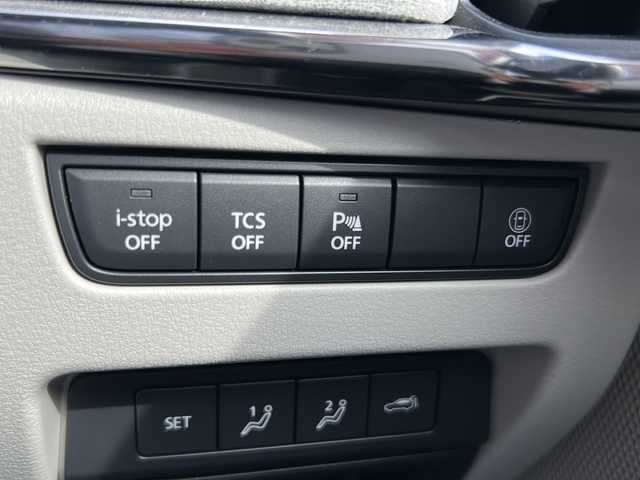 マツダ ＣＸ－６０ 鹿児島県 2023(令5)年 1.8万km ロジウムホワイトプレミアムメタリック クルーズコントロール/電動リアゲート（トランク）/ETC/オートライト/プッシュスタートボタン/フルセグ/純正ナビ/Bluetooth/パワーウィンドウ/レーンアシスト/パーキングアシスト/全方位バックカメラ