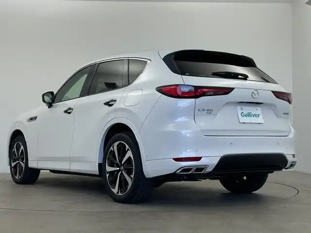 マツダ ＣＸ－６０ XD HV プレミアムモダン 鹿児島県 2023(令5)年 1.7万km ロジウムホワイトプレミアムメタリック 4WD/パノラマサンルーフ/12.3インチディスプレイナビ/ ApplecaPlay/AndoroidAuto/USB-C/AC150W電源/BOSEサウンド12スピーカー/360°ビューモニター/スマートブレーキサポート/誤発進抑制機能/車線逸脱警報/ブラインドスポットモニター/レーンキープアシスト/緊急時車線維持支援機能/レーダークルーズコントロール/アクティブドライビングディスプレイ/シートヒーター/エアシート/LEDオートヘッドライト/ETC