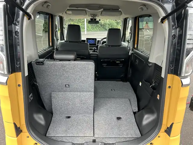 スズキ スペーシア カスタム HYBRID XS ターボ 鹿児島県 2018(平30)年 5.7万km アクティブイエロー/ブラック2トーンルーフ 両側パワースライドドア/クルーズコントロール/LEDヘッドライト/純正15インチアルミホイール/ステアリングスイッチ/アイドリングストップ/オートエアコン/スマートキー/社外ETC/クリアランスソナー