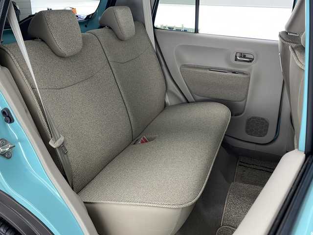 スズキ ラパン S 宮崎県 2019(令1)年 5.4万km フレンチミントPM 禁煙車/衝突被害軽減ブレーキ/社外ディスプレイオーディオ/（PVH-9300DVSZS/Bluetooth/AUX）/純正キセノンオートライト/純正セキュリティアラーム/純正フロアマット/レーンキープアシスト/クリアランスソナー/エネチャージ/前席シートヒーター/本革巻ハンドル/リアプライバシーガラス/ウッド調パネル/スマートキー/プッシュエンジンスタート/新車時保証書/取扱い説明書