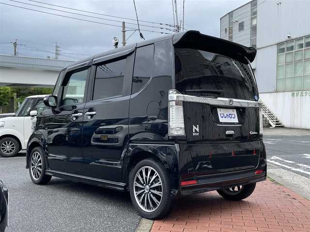 ホンダ Ｎ ＢＯＸ G ターボパッケージ 福岡県 2013(平25)年 7.9万km クリスタルブラックパール (株)IDOMが運営する【じしゃロン八幡西店】の自社ローン専用車両になります。こちらは現金またはオートローンご利用時の価格です。自社ローンご希望の方は別途その旨お申付けください。/社外メモリナビ /フルセグ/Bluetooth/バックカメラ/両側パワースライドドア/ETC