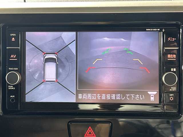 日産 デイズ ルークス ハイウェイスター Gターボ 神奈川県 2018(平30)年 3.4万km スパークリングレッドM 純正ナビ/・BT/フルセグTV/SD/CD/DVD/AM/FM/インテリジェントエマージェンシーブレーキ/オートマチックハイビーム/インテリジェントアラウンドビューモニター/両側電動スライドドア/アイドリングストップ機能/革巻きステアリング/クルーズコントロール/Autoライト/自動防眩ミラー/ドライブレコーダー/スマートキー/プッシュスタートボタン/電動格納ミラー/ウィンカーミラー/コーナーセンサー/LEDヘッドライト/フォグランプ/純正フロアマット/純正アルミホイール/純正ドアバイザー