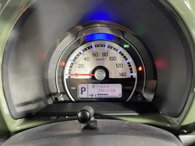 マツダ フレア クロスオーバー XS 沖縄県 2019(令1)年 3万km 緑Ⅱ 県外仕入れ　/禁煙車　/社外ナビ[KXM-W503W]/（フルセグＴＶ　ＣＤ　ＤＶＤ　Ｂｌｕｅｔｏｏｔｈ）　/シートヒーター　/スズキセーフティサポート/・衝突被害軽減ブレーキ/・車線逸脱警報機能/アイドリングストップ　/ステアリングスイッチ　/純正アルミホイール　/純正ドアバイザー/純正フロアマット/スマートキー/HIDヘッドライト/フォグランプ
