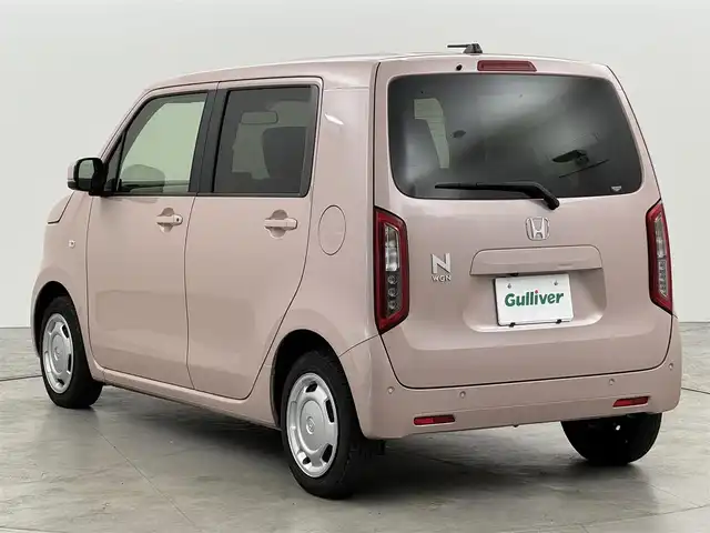 ホンダ Ｎ ＷＧＮ L ホンダセンシング 福岡県 2021(令3)年 2.5万km ピーチブロッサムパール 社外ナビ／フルセグＴＶ／ＢＴ　/ビルトインＥＴＣ　/バックカメラ　/衝突被害軽減システム　/クルーズコントロール　/レーンキープ　/コーナーセンサー　/横滑り防止装置　/運転席シートヒーター　/純正１４インチＡＷ