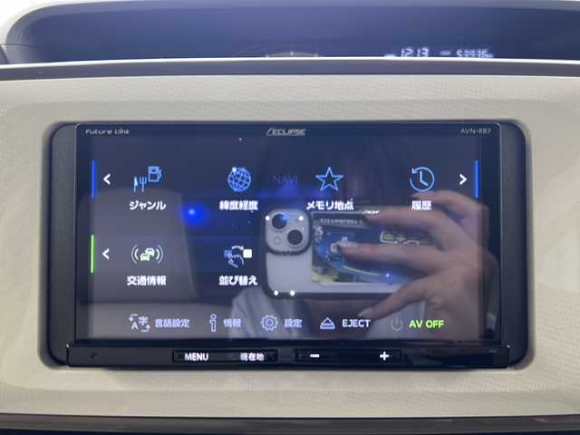 ダイハツ ムーヴ キャンバス G メイクアップ リミテッド　SAⅢ 岐阜県 2021(令3)年 5.4万km パールホワイトⅢ/ナチュラルベージュマイカメタリック 2トーン ドライブレコーダー/アイドリングストップ/両側パワースライドドア/全周囲カメラ/ECLIPSEナビ/衝突軽減ブレーキ/横滑り防止装置/オートライト/オートハイビーム/フォグランプ/電格ミラー/Bluetooth接続/シートヒーター（運転席）/純正アルミキャップ/ベンチシート/プッシュスタート/スマートキー/ETC
