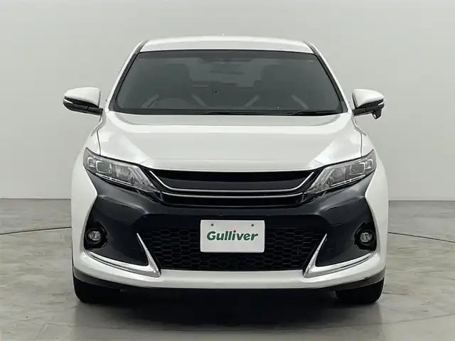 トヨタ ハリアー エレガンス G’s 茨城県 2016(平28)年 5.2万km ホワイトパールクリスタルシャイン 後席モニター　ナビ　バックカメラ　ＥＴＣ　ドライブレコーダー　パワーシート　プッシュスタート　パワーシート　ＬＥＤヘッドライト　オートライト　横滑り防止装置　ＭＴモード付き　電動格納ミラー　禁煙車