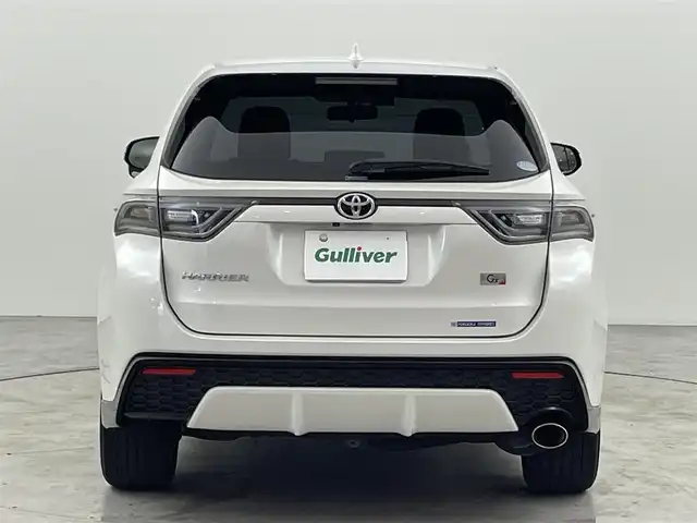 トヨタ ハリアー エレガンス G’s 茨城県 2016(平28)年 5.2万km ホワイトパールクリスタルシャイン 後席モニター　ナビ　バックカメラ　ＥＴＣ　ドライブレコーダー　パワーシート　プッシュスタート　パワーシート　ＬＥＤヘッドライト　オートライト　横滑り防止装置　ＭＴモード付き　電動格納ミラー　禁煙車