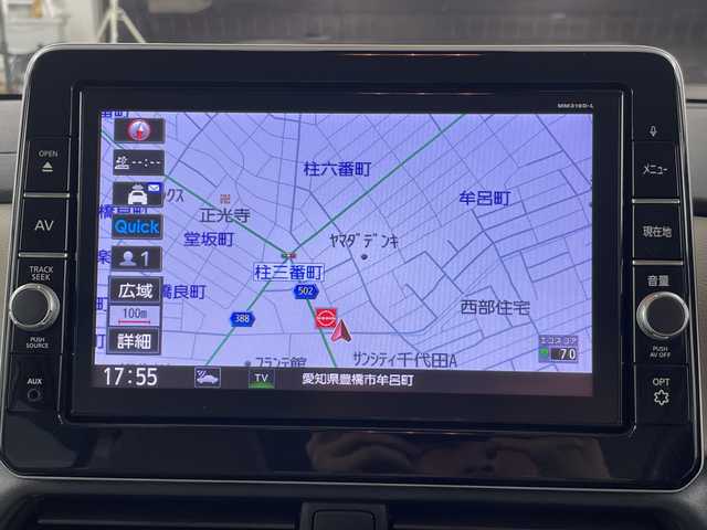 日産 ルークス X 愛知県 2020(令2)年 4.2万km フローズンバニラパール/アッシュブラウンM 禁煙車/純正9インチナビ（MM319D-L）/（CD/DVD/Bluetooth/フルセグTV）/全方位カメラ/ETC２．０/両側パワースライドドア/アイドリングストップ/ドライブレコーダー/オートライト/スマートキー/スペアキー１本/社外フロアマット