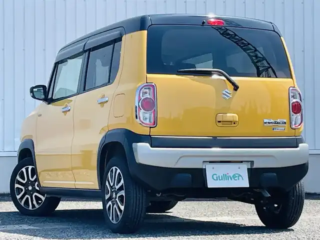 スズキ ハスラー Jスタイル Ⅱ 熊本県 2016(平28)年 7万km アクティブイエロー/ブラック2トーンルーフ 純正ナビ/・AM/FM/CD/DVD/SD/iPod/BT/・フルセグTV/バックカメラ/横滑り防止機能/レーンキープアシスト/衝突被害軽減システム/革巻きステアリング/・ステアリングリモコン/ハーフレザーシート/・D/N席シートヒーター/電動格納ミラー/・ウィンカーミラー/ETC/オートライト/・HIDライト/・フォグランプ/純正ドアバイザー/純正フロアマット/純正アルミホイール/スマートキー/・スペアキー