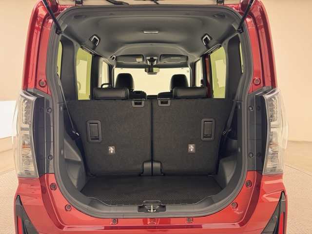 ダイハツ タント カスタム X 兵庫県 2024(令6)年 0.5万km ファイアークォーツレッドM 4WD/社外SDナビ(CD/DVD/SD/Bluetooth/フルセグ)/全方位カメラ/両側パワースライドドア/前後コーナーセンサー/ハーフレザーシート/シートヒーター/アイドリングストップ/LEDヘッドライト/LEDフォグライト/純正14インチアルミホイール/純正フロアマット/オートライト