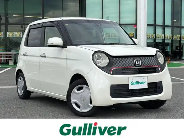 ホンダ Ｎ ＯＮＥ G Aパッケージ 奈良県 2014(平26)年 6万km プレミアムホワイトパール 純正７インチナビ（VXM-152VFi)/（フルセグ／ＢＴ／ＣＤ／ＤＶＤ）/バックカメラ/横滑り防止/オートライト/電動格納ミラー/プッシュスタート/ETC/ステアリングスイッチ/純正ホイールキャップ/取り扱い説明書