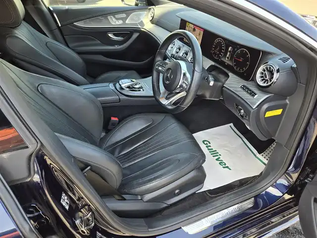 メルセデス・ベンツ ＣＬＳ２２０ｄ 鹿児島県 2019(平31)年 5.1万km カバンサイトブルー ムーンルーフ　/パーキングアシスト　/アダプティブクルーズコントロール　/ビルトインＥＴＣ　/パドルシフト　/純正前後ドライブレコーダー　/Ｄ＋Ｎ席シートヒーター／エアシート　/Ｄ＋Ｎ席パワーシート/純正HDDナビ/アクティブエマージェンシーストップアシスト/アクティブレーンチェンジアシスト/純正アルミホイール(19インチ)/エアバッグ(W＋サイド)