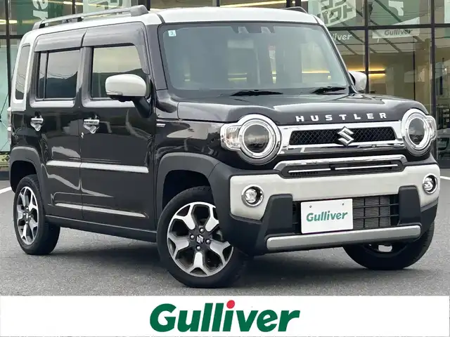 スズキ ハスラー Jスタイル Ⅱ 岡山県 2024(令6)年 1.3万km アーバンブラウンパールメタリック/ソフトベージュ2トーン 純正ナビ　/全方位カメラ　/衝突軽減　/クルーズコントロール　/セーフティサポート　/レーンキープ　/横滑り防止　/シートヒーター　/カーテンエアバック　/盗難防止　/コーナーセンサー　/ルーフレール　/Pアシスト　　