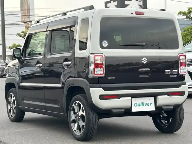 スズキ ハスラー Jスタイル Ⅱ 岡山県 2024(令6)年 1.3万km アーバンブラウンパールメタリック/ソフトベージュ2トーン 純正ナビ　/全方位カメラ　/衝突軽減　/クルーズコントロール　/セーフティサポート　/レーンキープ　/横滑り防止　/シートヒーター　/カーテンエアバック　/盗難防止　/コーナーセンサー　/ルーフレール　/Pアシスト　　