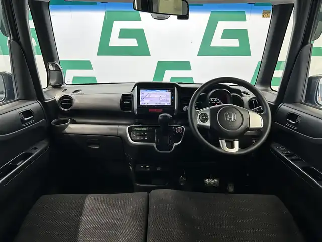ホンダ Ｎ ＢＯＸ G Lパッケージ 鹿児島県 2016(平28)年 6.8万km クリスタルブラックパール エマージェンシーストップシグナル/シティブレーキアクティブシステム/アイドリングストップ/ECONモード/片側パワースライドドア/純正メモリナビ【VXM-164VFi】/（CD/DVD/フルセグ/Bluetooth/SD/iPod）/バックカメラ/ビルトインETC/社外前方ドライブレコーダー/ステアリングリモコン/チップアップシート/純正LEDヘッドライト/純正フロアマット