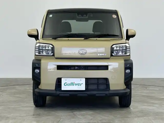 ダイハツ タフト G 群馬県 2021(令3)年 1.2万km サンドベージュメタリック 純正７インチナビ　パノラマモニター　プリクラッシュセーフティ　レーンキープアシスト　オートマチックハイビーム　シートヒーター　クリアランスソナー　ＬＥＤヘッドライト　ドライブレコーダー　ＥＴＣ　禁煙車