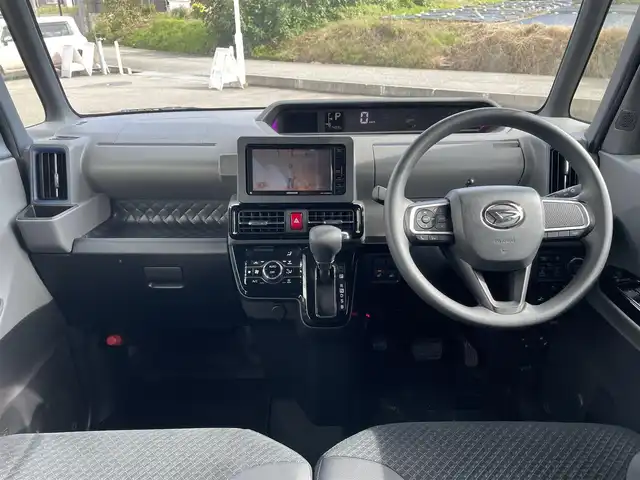 ダイハツ タント カスタム X 富山県 2019(令1)年 7.2万km シャイニングホワイトパール 社外ナビ//フルセグTV//DVD再生//Bluetooth//Bカメラ//両側自動ドア//スマートキー//シートヒーター//ETC//ハーフレザーシート//LEDオートライト//ＬＥＤフォグライト//コーナーセンサー//Dレコ