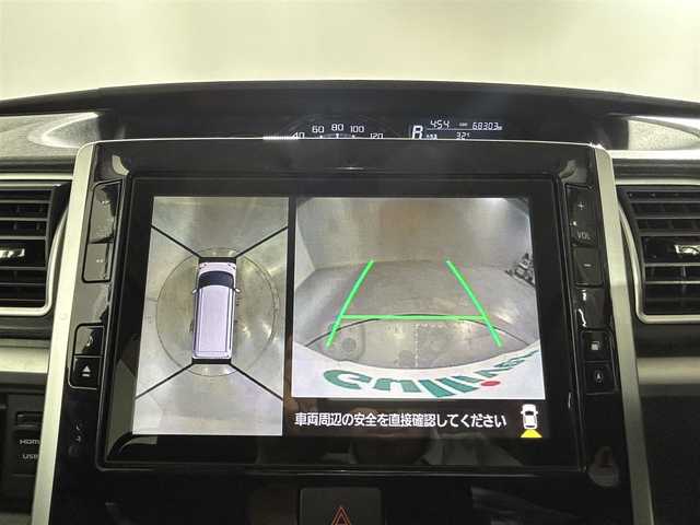ダイハツ タント カスタムX トップED LTD SAⅢ 佐賀県 2018(平30)年 6.9万km パールホワイトⅢ 純正８インチナビ/（フルセグTV/CD/DVD/Bluetooth/SD録音）/後席モニター/衝突被害軽減ブレーキ/全方位カメラ/純正ドライブレコーダー/シートヒーター/両側パワースライドドア/ハーフレザーシート/純正アルミホイール/純正フロアマット/ＬＥＤヘッドライト/純正エンジンスターター/スペアキー/ワンオーナー/盗難防止装置/横滑り防止装置