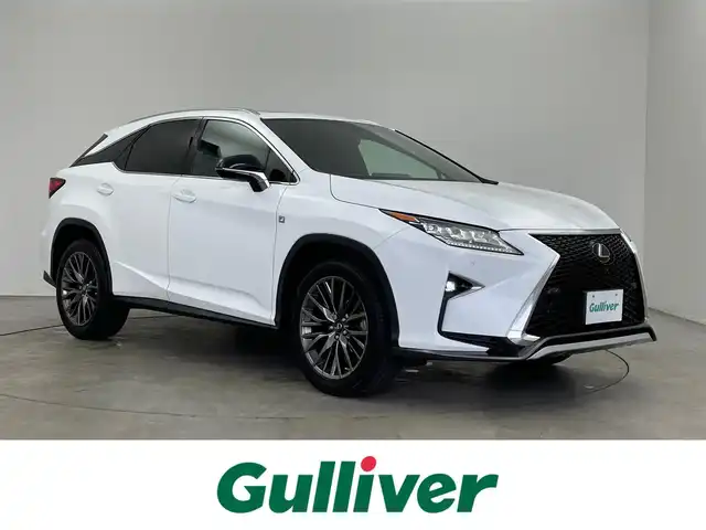 レクサス ＲＸ 300 Fスポーツ 埼玉県 2019(平31)年 4.5万km ホワイトノーヴァガラスフレーク サンルーフ　マークレビンソン　メーカーナビ　パノラミックビューモニター　黒レザー　ＢＳＭ　ＨＵＤ　三眼　ビルトインＥＴＣ２．０　ステアリングヒーター　シートヒーター　ベンチレーション　ＡＣ１００Ｖ